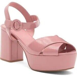 Jeffery Campbell Platz Patent Pastel Pink SIZE 10 new